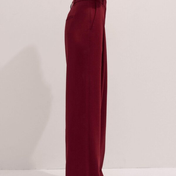 Me and Em Statement Man Pant – luxury British Red in Me and Em exclusively at Coveti