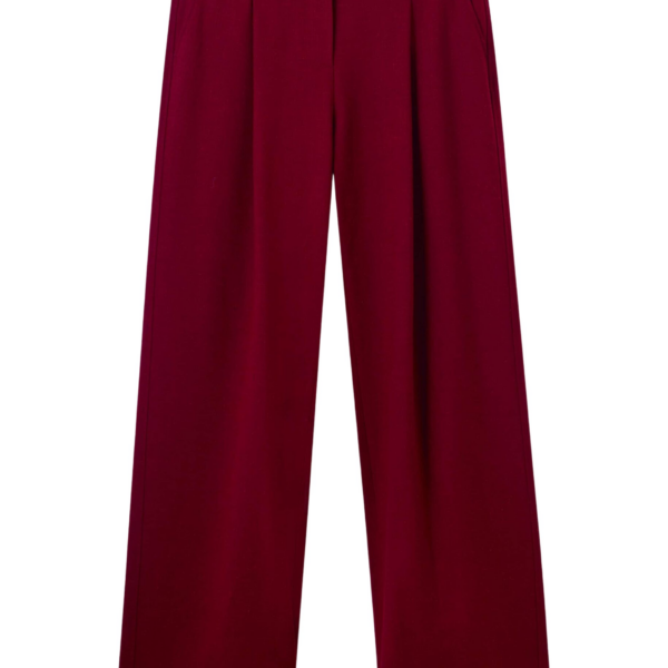 Me and Em Statement Man Pant – luxury British Red in Me and Em exclusively at Coveti