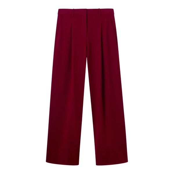Me and Em Statement Man Pant – luxury British Red in Me and Em exclusively at Coveti