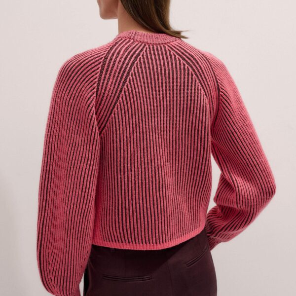 Me and Em Statement Sweater – luxury British Pink in Me and Em exclusively at Coveti