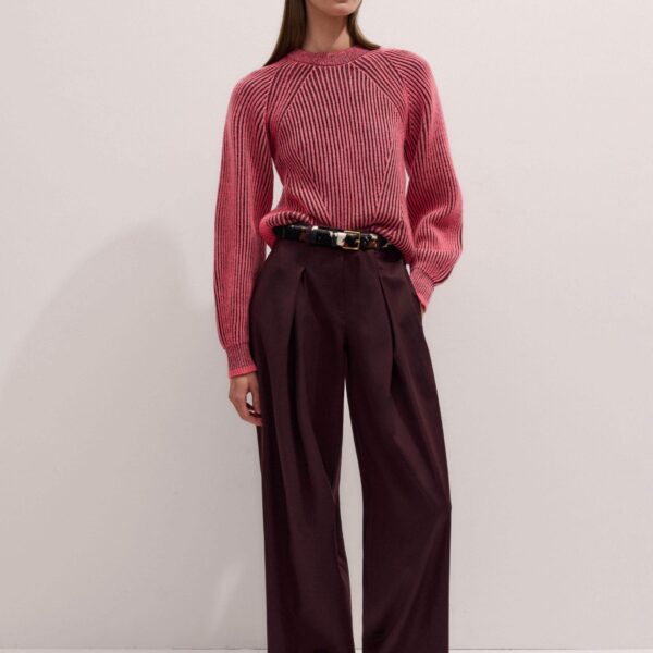 Me and Em Statement Sweater – luxury British Pink in Me and Em exclusively at Coveti