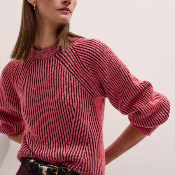 Me and Em Statement Sweater – luxury British Pink in Me and Em exclusively at Coveti