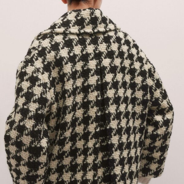 Me and Em Statement Swing Coat – luxury British Multicolour in Me and Em exclusively at Coveti