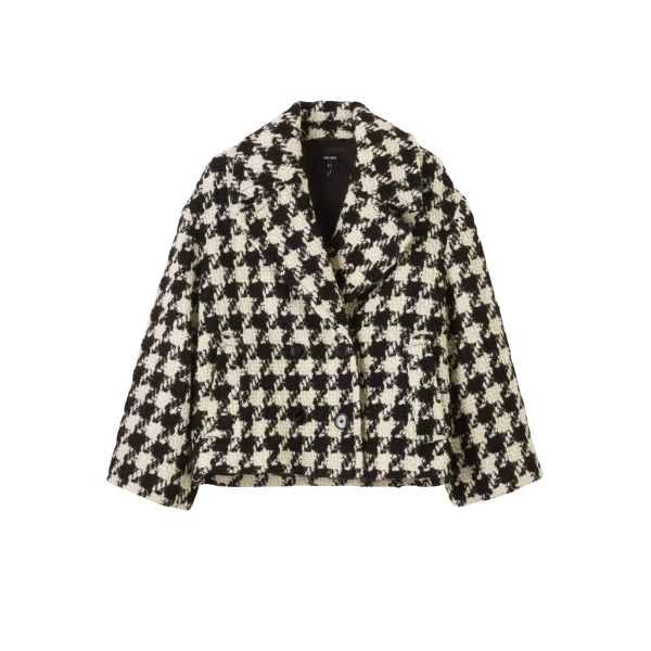Me and Em Statement Swing Coat – luxury British Multicolour in Me and Em exclusively at Coveti