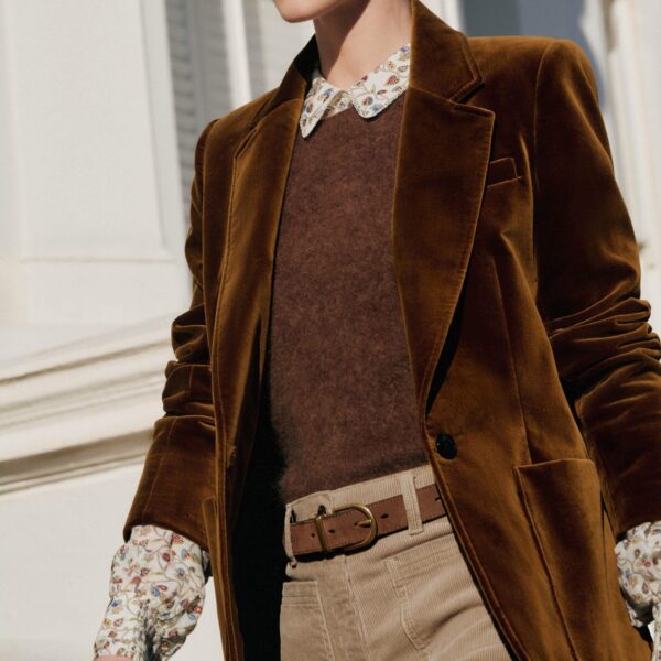 Me and Em Straight Blouse – luxury British Ivory in Me and Em exclusively at Coveti