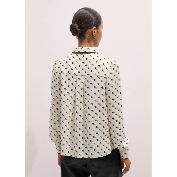 Me and Em Straight Blouse + Tie, view 6