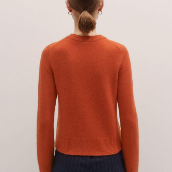 Me and Em Straight Cardigan – luxury British Orange in Me and Em exclusively at Coveti