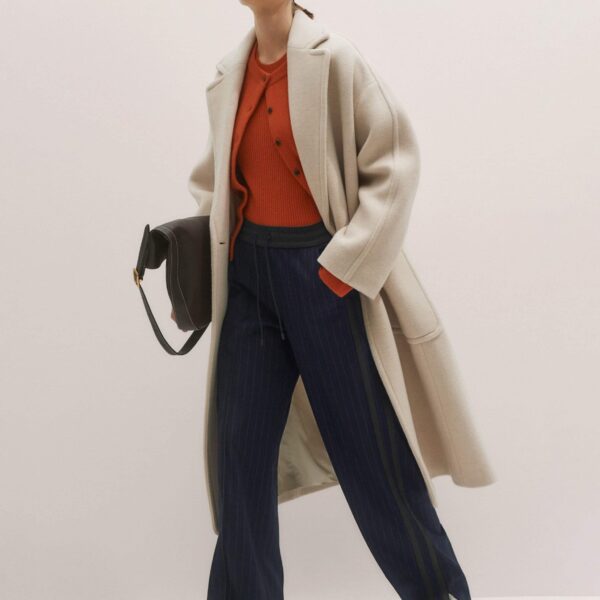 Me and Em Straight Cardigan – luxury British Orange in Me and Em exclusively at Coveti
