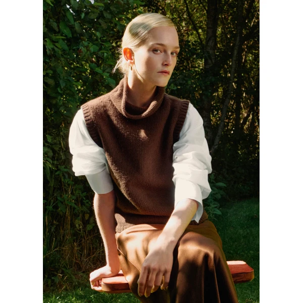 Me and Em Straight Crop Vest, view 2