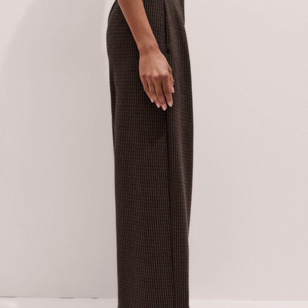 Me and Em Tapered Pant – luxury British Brown in Me and Em exclusively at Coveti