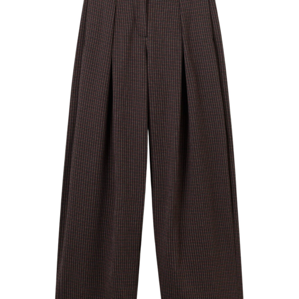 Me and Em Tapered Pant – luxury British Brown in Me and Em exclusively at Coveti