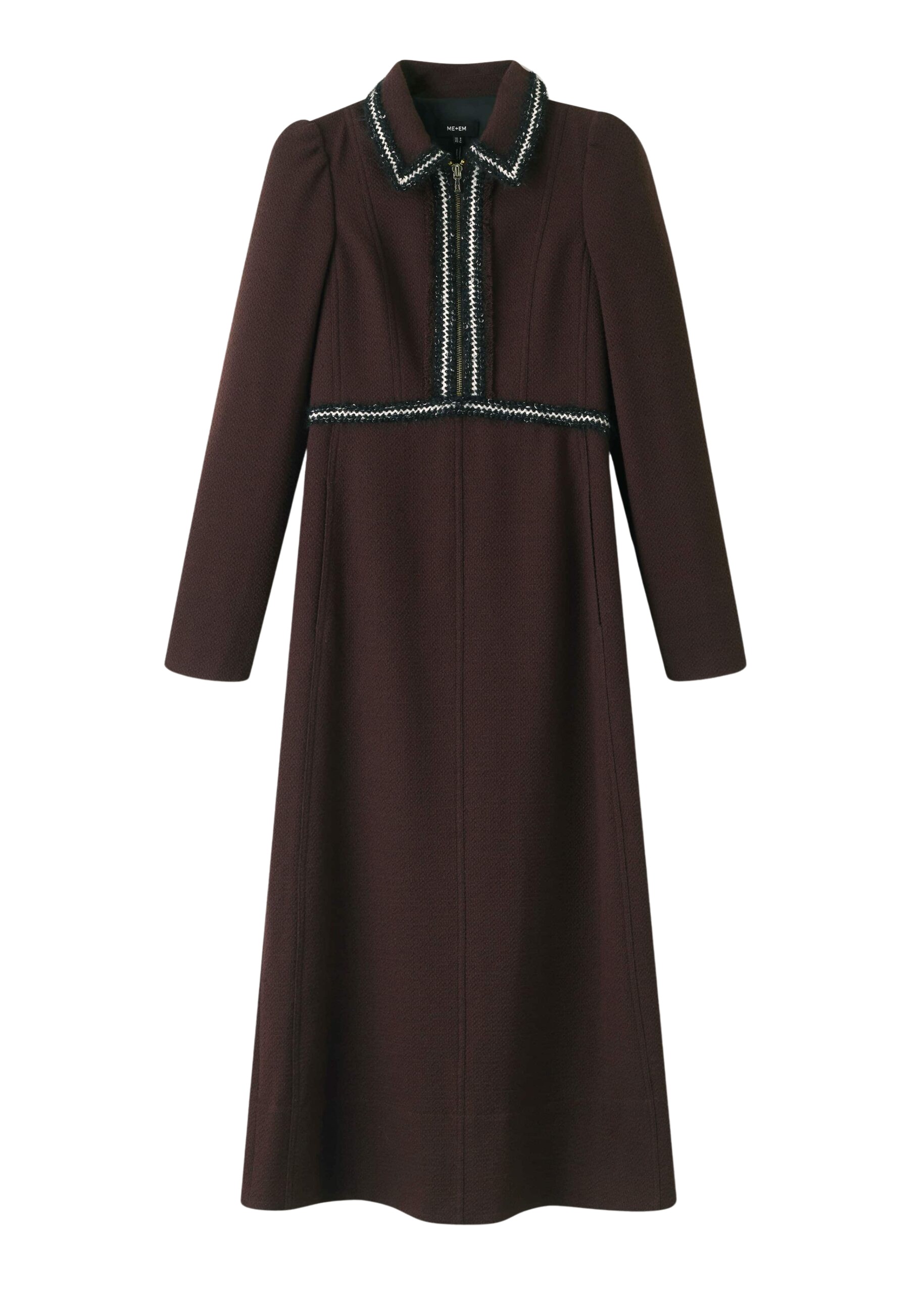 Me and Em Textured Midi Dress