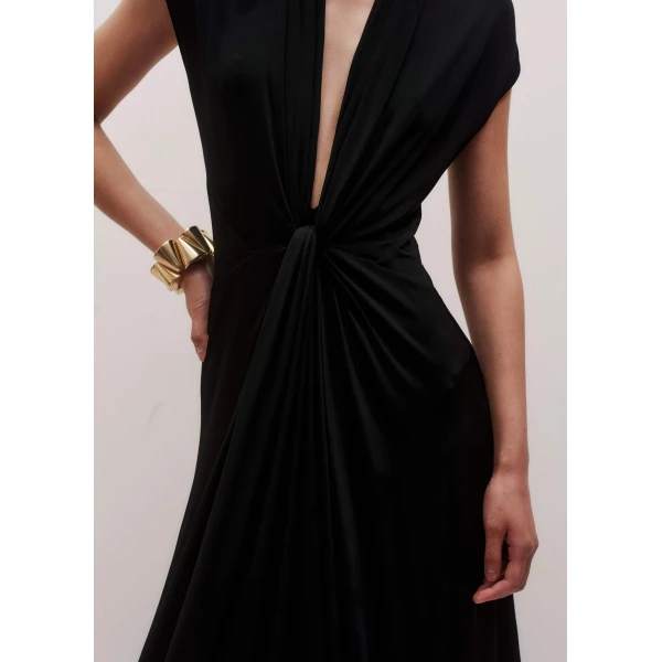 Me and Em Twist Front Maxi Dress, view 6