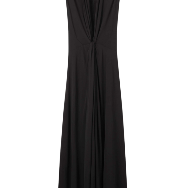 Me and Em Twist Front Maxi Dress – luxury British Black in Me and Em exclusively at Coveti
