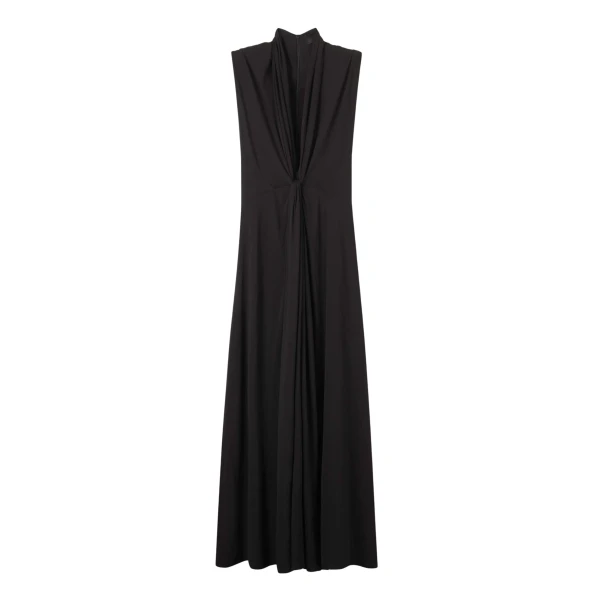 Me and Em Twist Front Maxi Dress – luxury British Black in Me and Em exclusively at Coveti