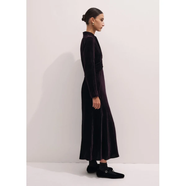 Me and Em Twist Neck Maxi Dress, view 2