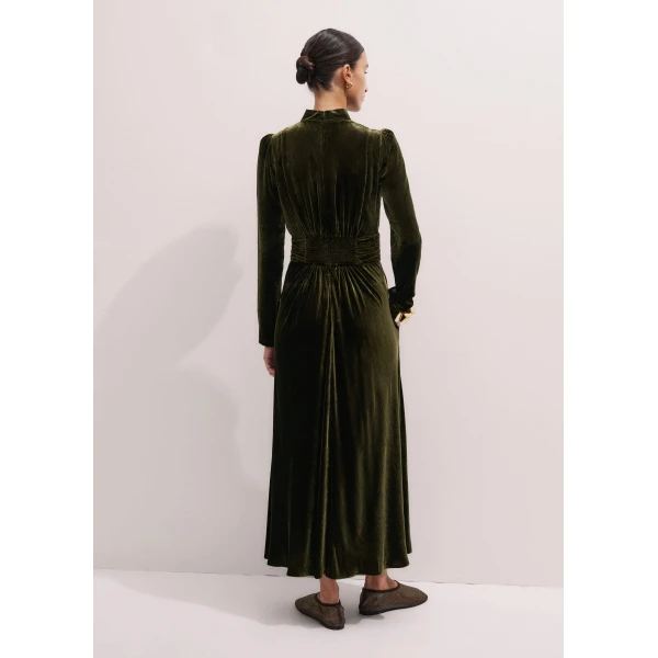 Me and Em Twist Neck Maxi Dress, view 3