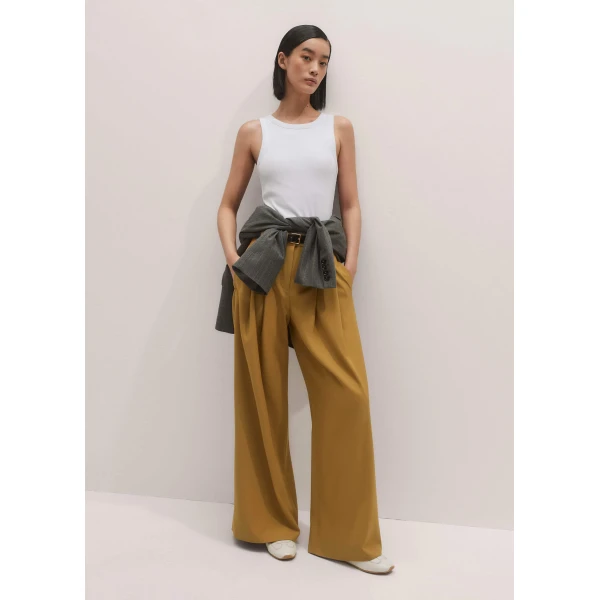 Me and Em Wide-Leg Pleat Trouser, view 3