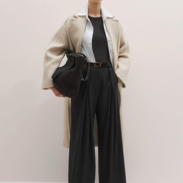 Me and Em Wide-Leg Trouser – luxury British Black in Me and Em exclusively at Coveti