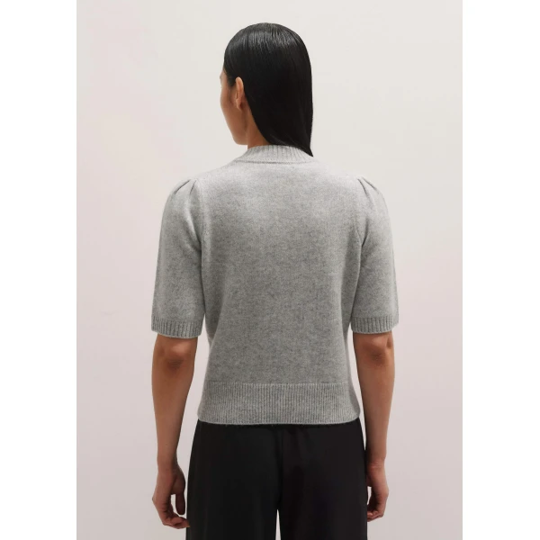 Me and Em Zip Neck Knit Tee, view 2