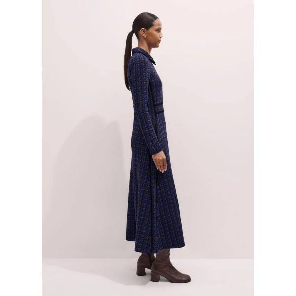 Me and Em Zip Neck Maxi Dress, view 6