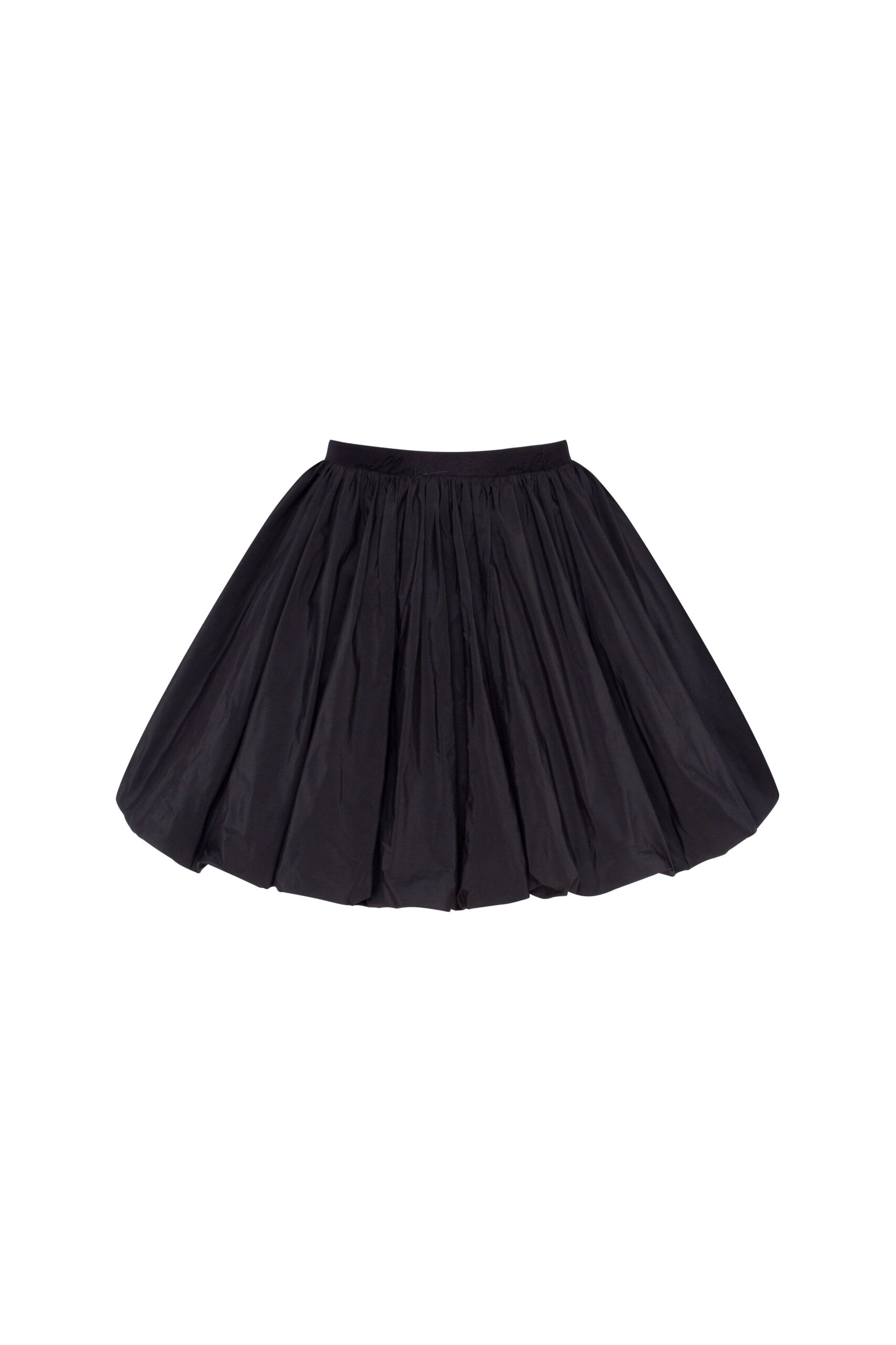 Milla Balloon taffeta black mini skirt Elevate your elegance in this Milla Skirts from the 2025 resort wear edit