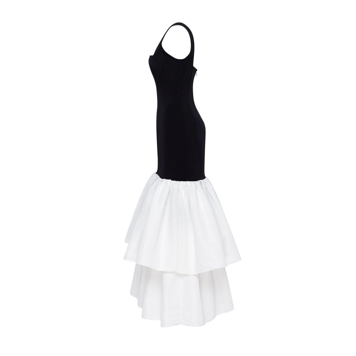 black prom dress Glamorous Spaghetti-Straps Black Sequins Long Evening Prom Dress