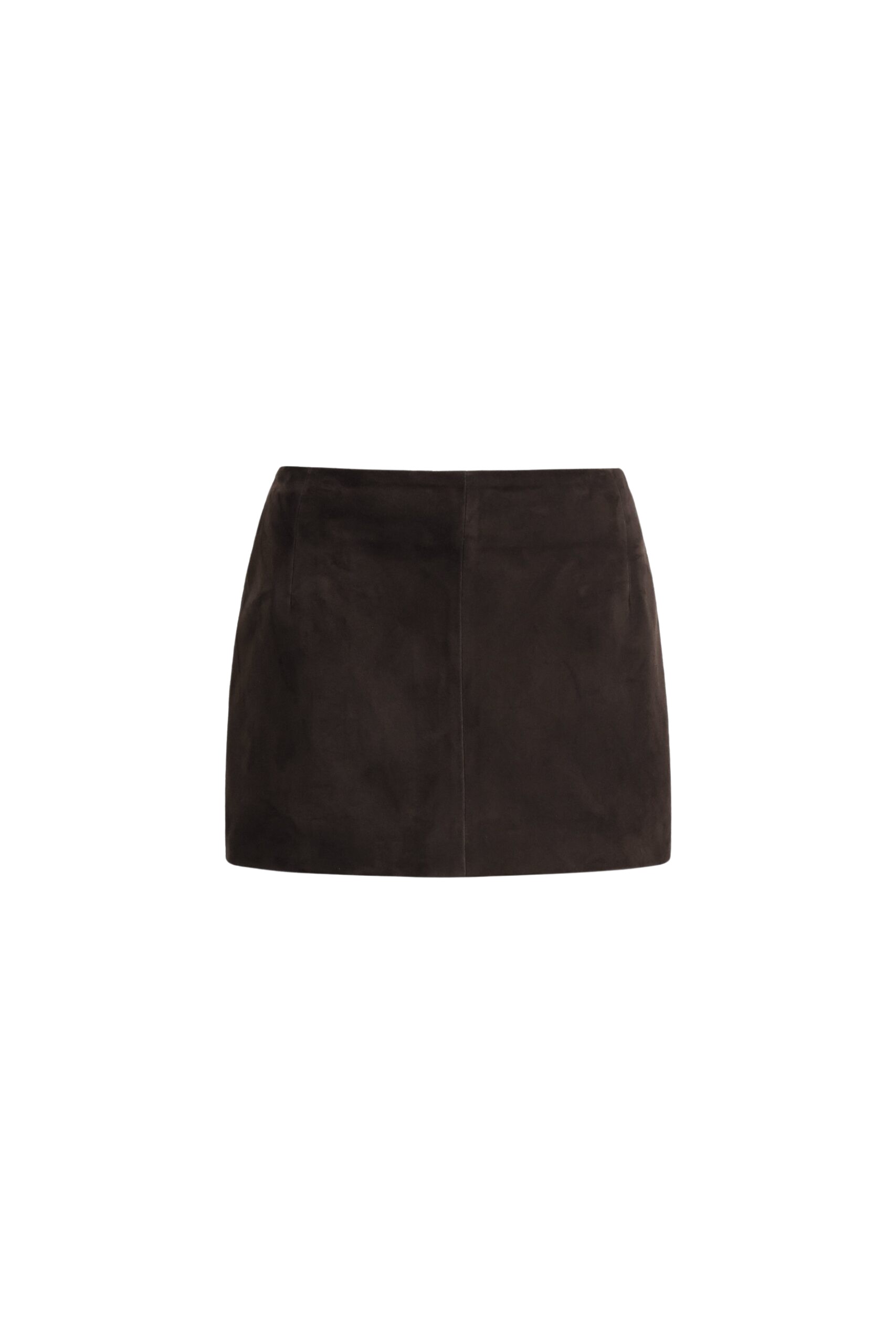 Nour Hammour Avery Skirt Ultra Mini Suede Skirt