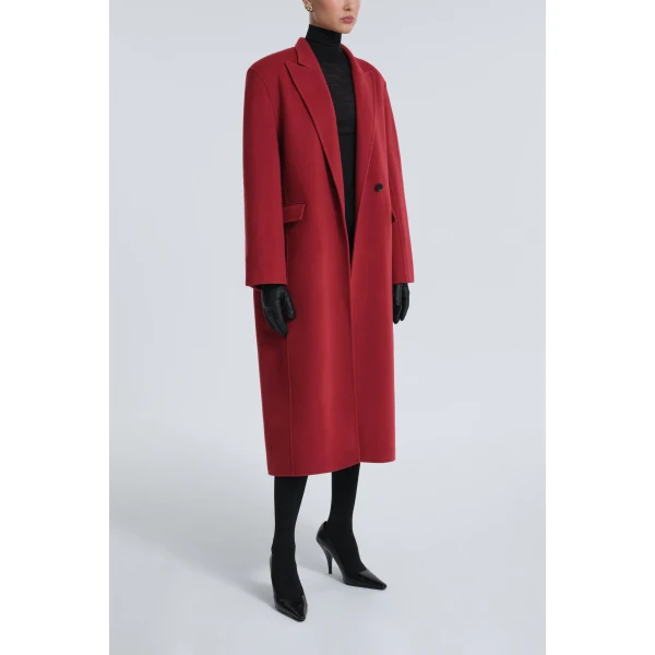 Nour Hammour Hale Everyday Wool Coat, view 2