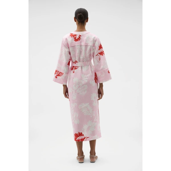 Cabana Floral Long Tunic Dress