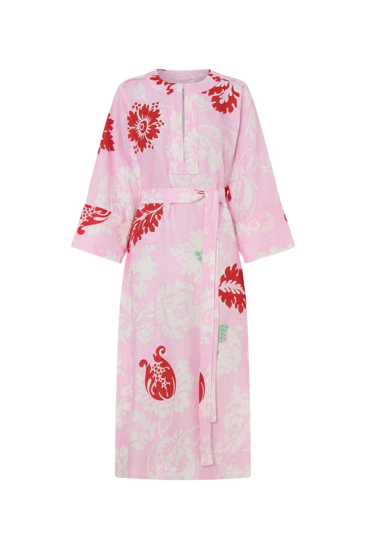 Oroton Cabana Floral Long Tunic Dress