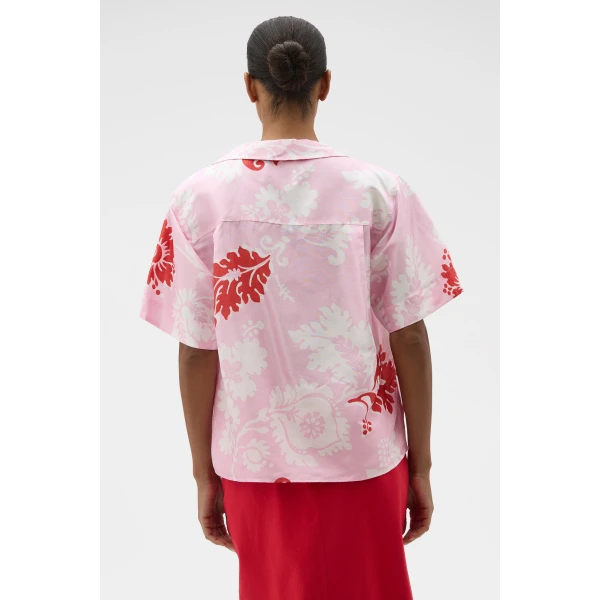 Cabana Floral Wrap Shirt