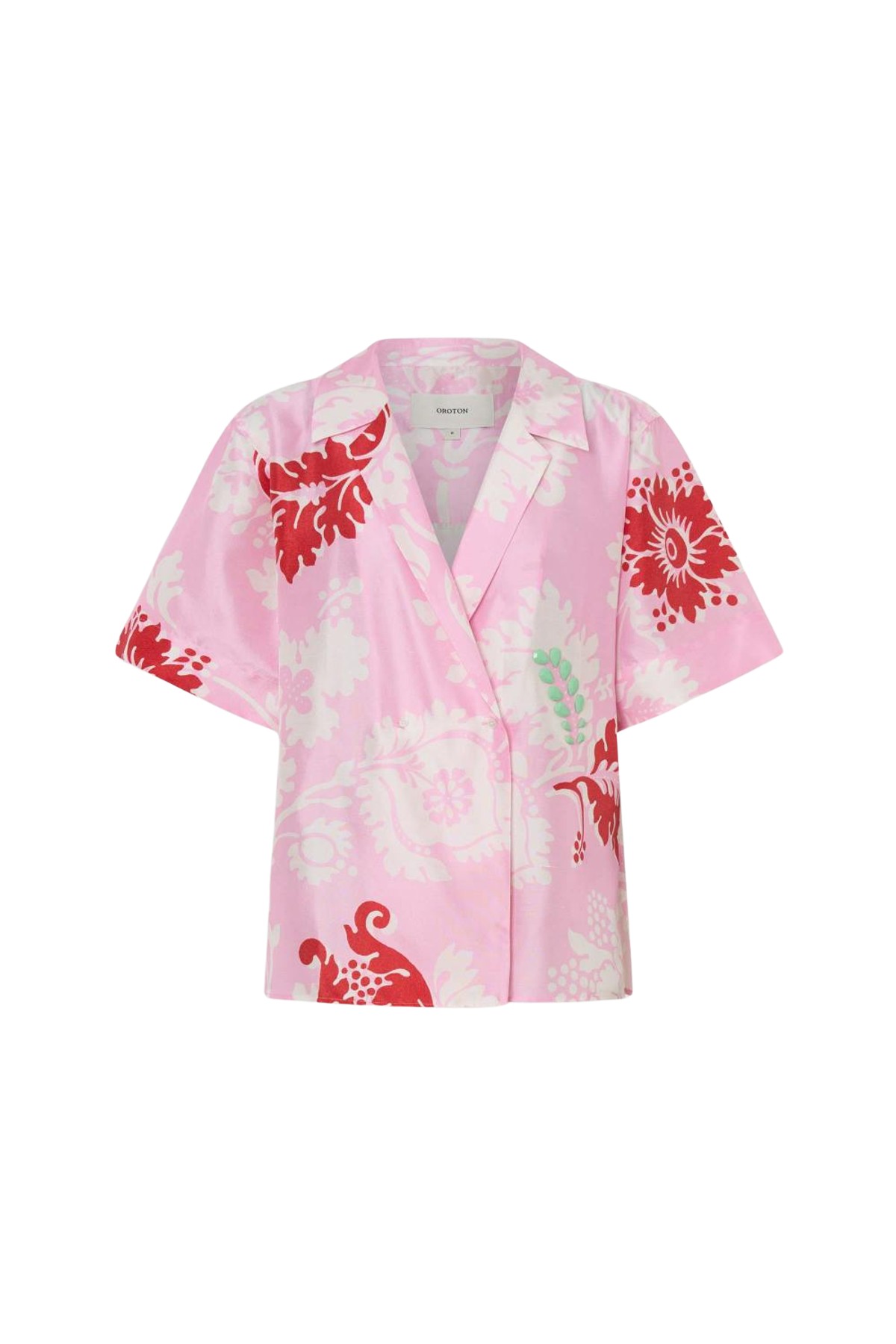 Oroton Cabana Floral Wrap Shirt