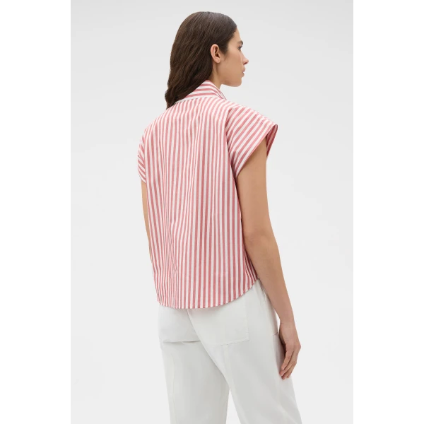 Funnel Neck Blouse