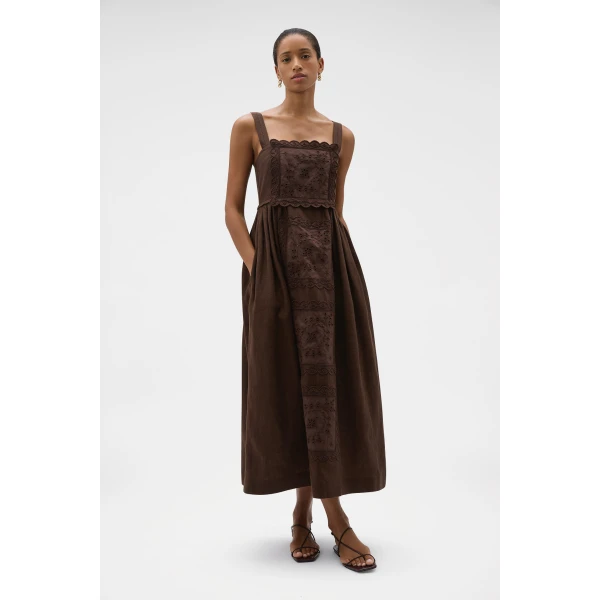Oroton Brown dress