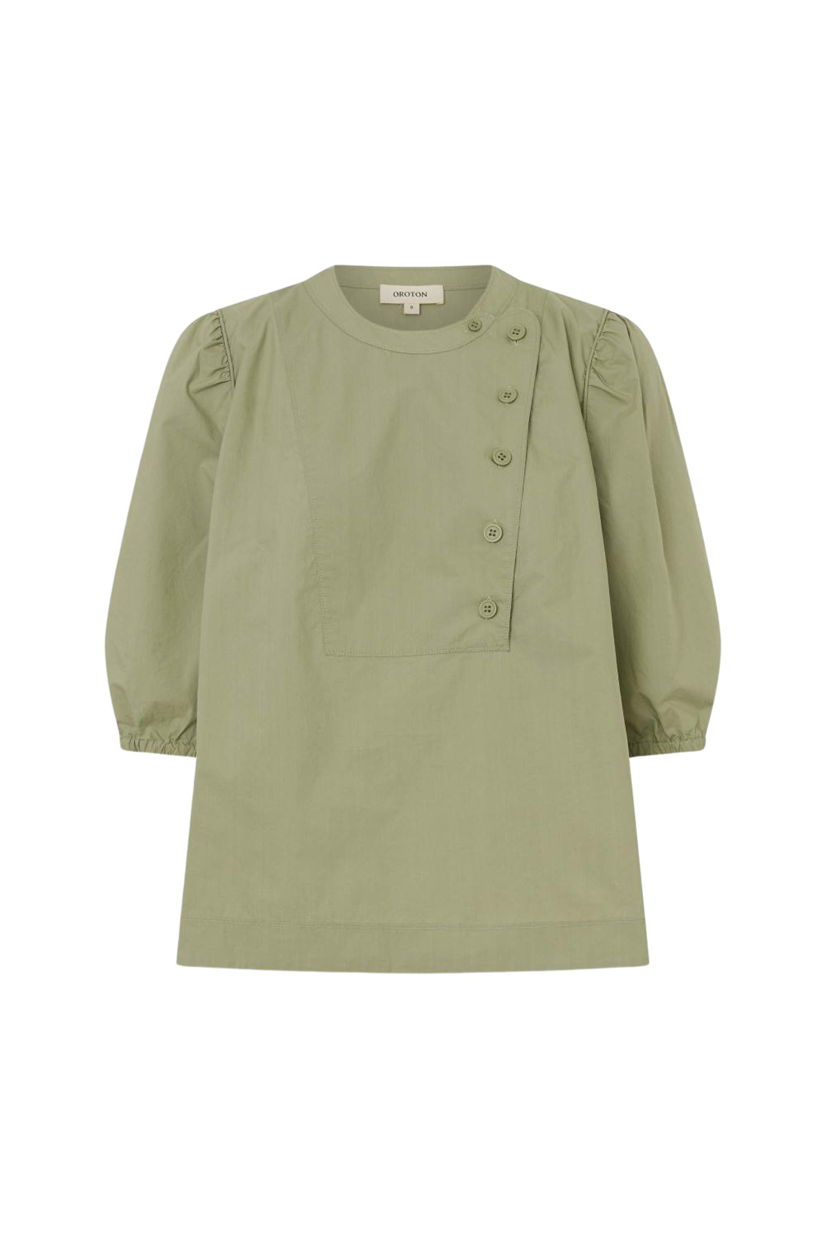 Oroton Isla Detail Smock Top