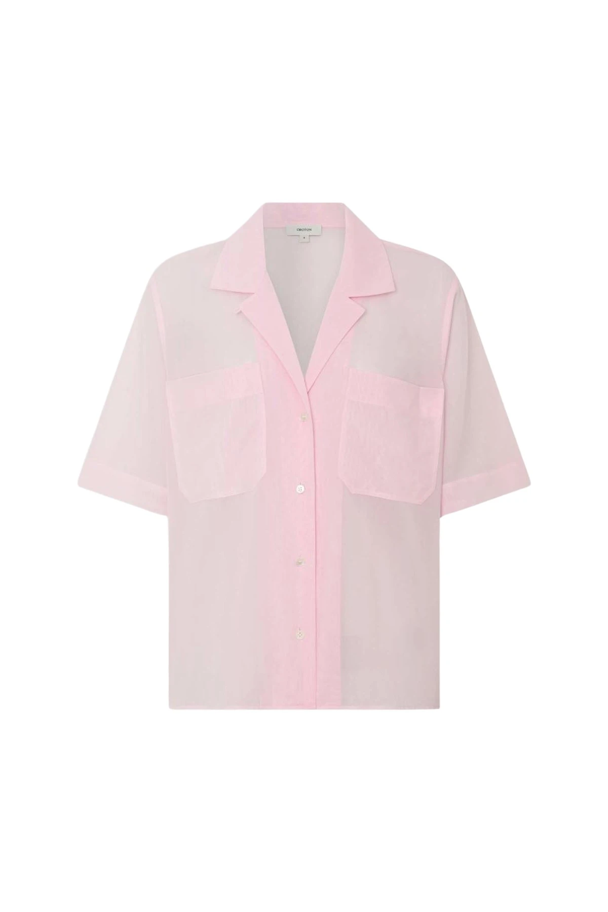 Oroton-Ss-Sheer-Pocket-Shirt66166_nobg Oroton Tops