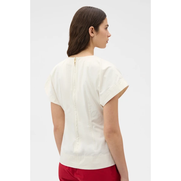 Stitch Detail Fitted Top
