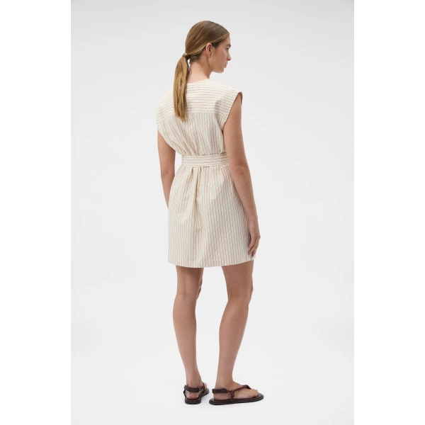Summer Stripe Zip Through Tunic