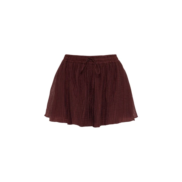 Shona Joy Red Shorts luxury Clothing from Coveti Marketplace
