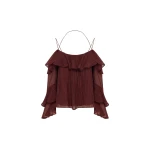 Shona Joy Red Tops luxury Clothing from Coveti Marketplace
