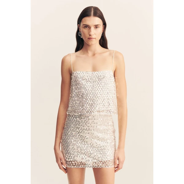Shona Joy Silver Skirts