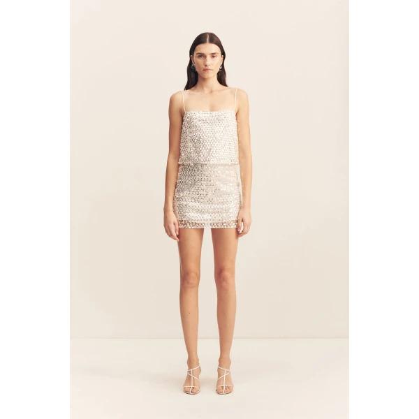 Shona Joy Silver Skirts