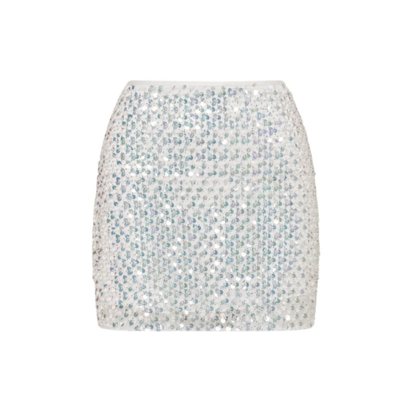 Shona Joy Silver Skirts luxury Clothing from Coveti Marketplace