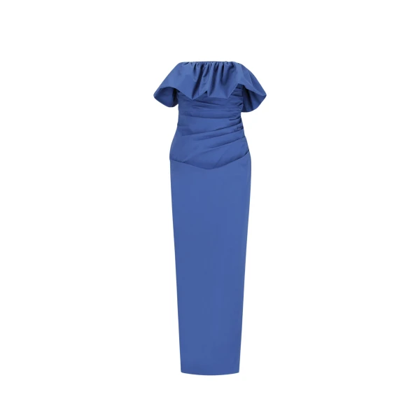Shona Joy Blue Dresses luxury Clothing from Coveti Marketplace