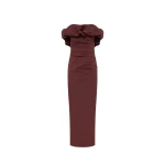 Shona Joy Brown Dresses luxury Clothing from Coveti Marketplace