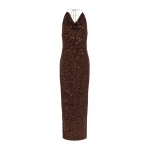 Shona Joy Brown Dresses luxury Clothing from Coveti Marketplace
