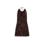 Shona Joy Brown Dresses luxury Clothing from Coveti Marketplace