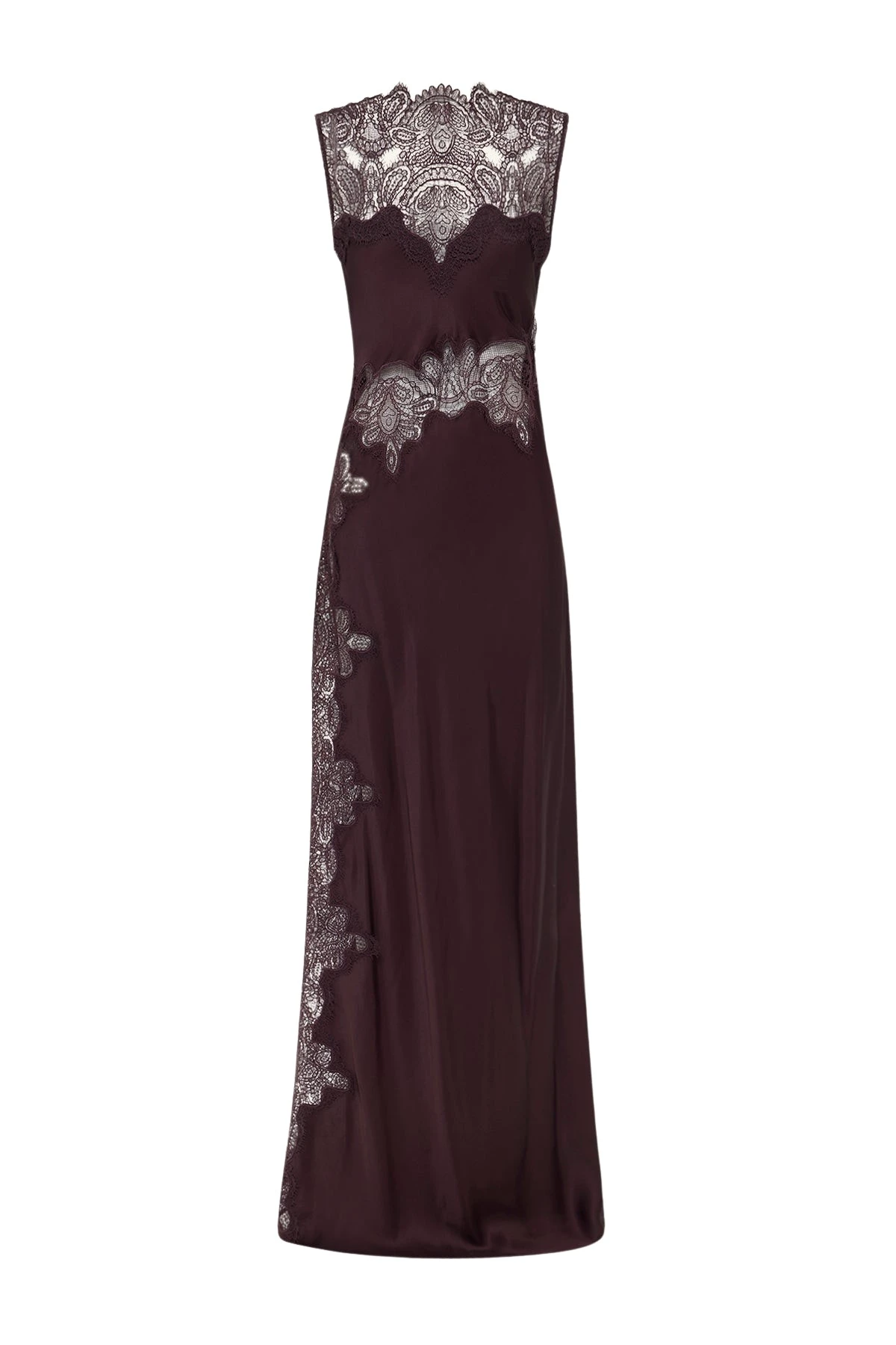 Shona-Joy-Jamila-Lace-High-Neck-Maxi-Dress-2025-coveti89993_nobg Shona Joy Brown Dresses luxury Clothing from Coveti Marketplace
