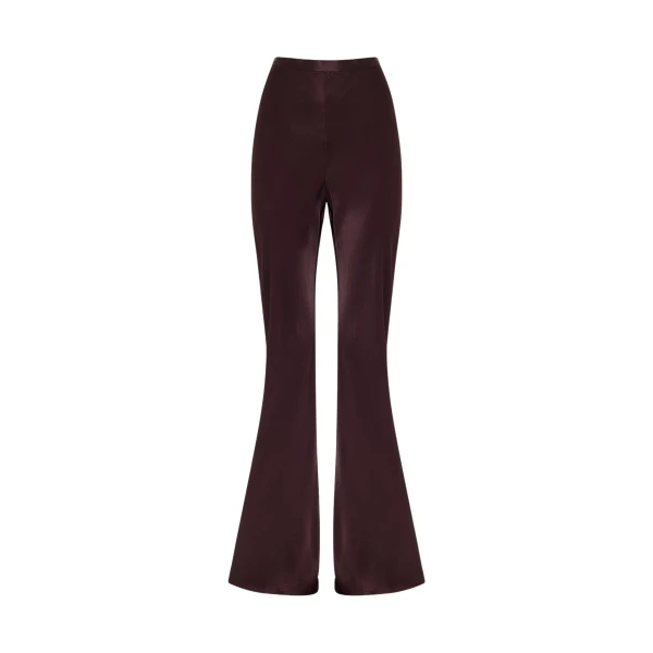 Shona Joy Brown Pants luxury Clothing from Coveti Marketplace